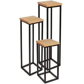 Netto Marken-Discount holz4home Blumenständer im 3er Set 3-tlg. SET Angebot