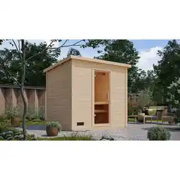 Netto Marken-Discount CHILLROI Saunahaus Kaapi 4 verschiedene Ausführungen Angebot