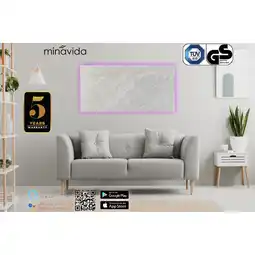 Netto Marken-Discount Minavida Infrarot-Wandheizung MV-Serie 500 Watt inkl. Wifi, RGB Beleuchtung Angebot