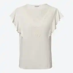 NKD Damen-T-Shirt mit Spitzeneinsatz Angebot
