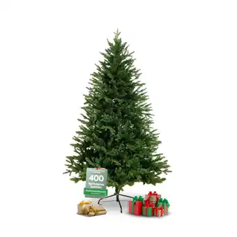 Netto Marken-Discount holz4home Künstlicher Weihnachtsbaum 160 cm inkl. Lichterkette 160 cm Angebot