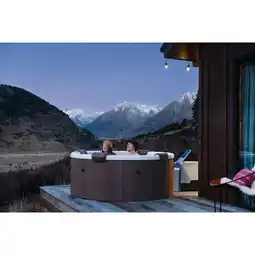 Netto Marken-Discount MSpa Whirlpool ROVA 2026 inkl. App, LED, 8 Hydromassagedüsen, 130 Luftdüsen Angebot