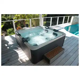 Netto Marken-Discount MSpa Whirlpool OSLO AERO PLUS 2026 XXL 180cm inkl. App, LED, 8 Hydromassagedüsen, 140 Luftdüsen Angebot