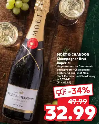 Kaufland MOËT & CHANDON Champagner Brut Impérial Angebot