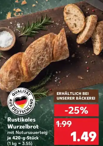 Kaufland Rustikales Wurzelbrot Angebot