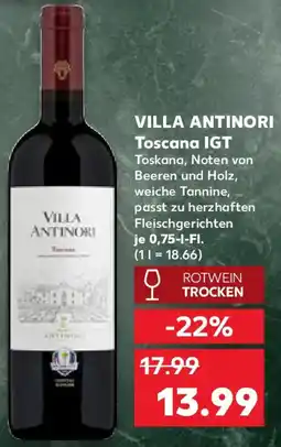 Kaufland VILLA ANTINORI Toscana IGT Angebot