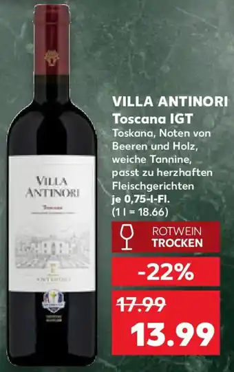Kaufland VILLA ANTINORI Toscana IGT Angebot