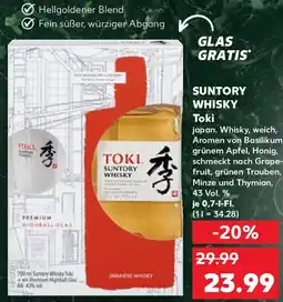 Kaufland SUNTORY WHISKY Toki Angebot