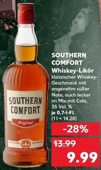 Kaufland SOUTHERN COMFORT Whiskey-Likör Angebot