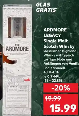Kaufland ARDMORE LEGACY Single Malt Scotch Whisky Angebot