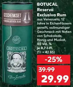 Kaufland BOTUCAL Reserva Exclusiva Rum Angebot