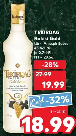 Kaufland TEKIRDAG Rakisi Gold Angebot
