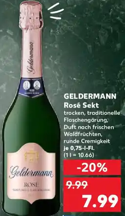 Kaufland GELDERMANN Rosé Sekt Angebot