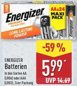Aldi Nord ENERGIZER Batterien Angebot