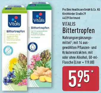 Aldi Nord VITALIS Bittertropfen Angebot
