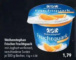 CITTI Markt Weihenstephan Frischer Fruchtquark Angebot