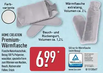 Aldi Nord HOME CREATION Premium Wärmflasche Angebot