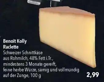 CITTI Markt Benoît Kolly Raclette Schweizer Schnittkäse Angebot