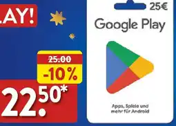 Aldi Nord Google Play Angebot