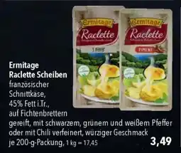 CITTI Markt Ermitage Raclette Scheiben französischer Schnittkäse Angebot