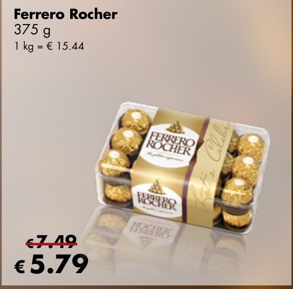 Elizabeth Rocher Ferrero Rocher 375G Inhaltsstoffe – MAMOC