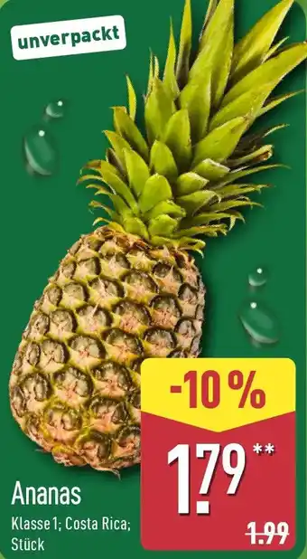 Aldi Nord Ananas Angebot