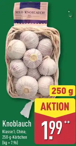 Aldi Nord Knoblauch Angebot