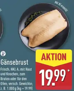 Aldi Nord Gänsebrust Angebot