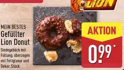 Aldi Nord MEIN BESTES Gefüllter Lion Donut Angebot