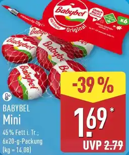 Aldi Nord BABYBEL Mini Angebot
