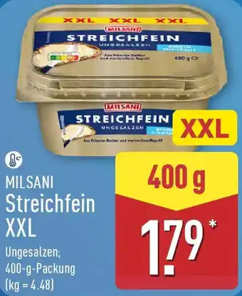 Aldi Nord MILSANI Streichfein XXL Angebot