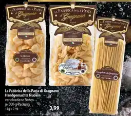 CITTI Markt La Fabbrica della Pasta di Gragnano Handgemachte Nudeln Angebot