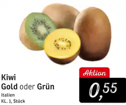 KONSUM Kiwi Gold oder Grün Angebot