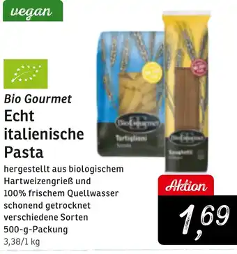 KONSUM Bio Gourmet Echt italienische Pasta Angebot