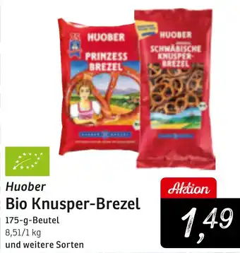 KONSUM Huober Bio Knusper-Brezel Angebot