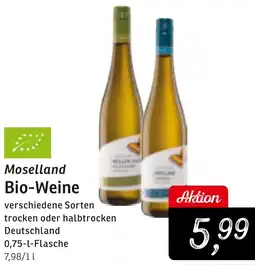 KONSUM Moselland Bio-Weine Angebot