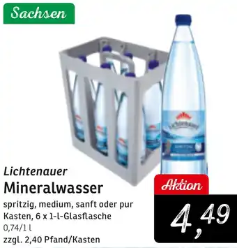 KONSUM Lichtenauer Mineralwasser Angebot
