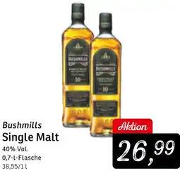KONSUM Bushmills Single Malt Angebot