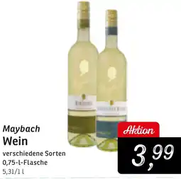 KONSUM Maybach Wein Angebot