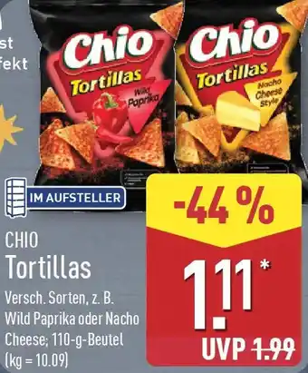 Aldi Nord CHIO Tortillas Angebot