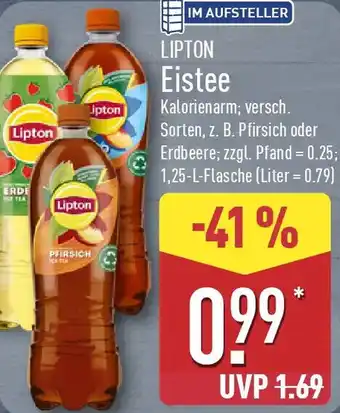Aldi Nord LIPTON Eistee Angebot
