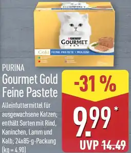 Aldi Nord PURINA Gourmet Gold Feine Pastete Angebot