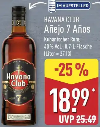 Aldi Nord HAVANA CLUB Añejo 7 Años Angebot