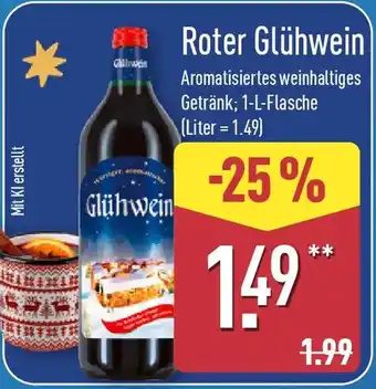 Aldi Nord Roter Glühwein Angebot
