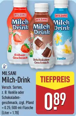 Aldi Nord MILSANI Milch-Drink Angebot