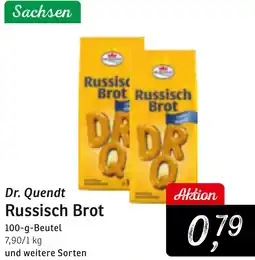 KONSUM Dr. Quendt Russisch Brot Angebot