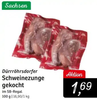 KONSUM Dürrröhrsdorfer Schweinezunge gekocht Angebot