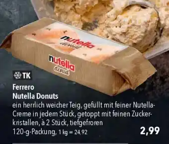 CITTI Markt Ferrero Nutella Donuts Angebot