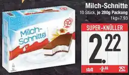 E-Center Milch-Schnitte Angebot