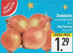 E-Center GUT& GÜNSTIG Zwiebeln Angebot
